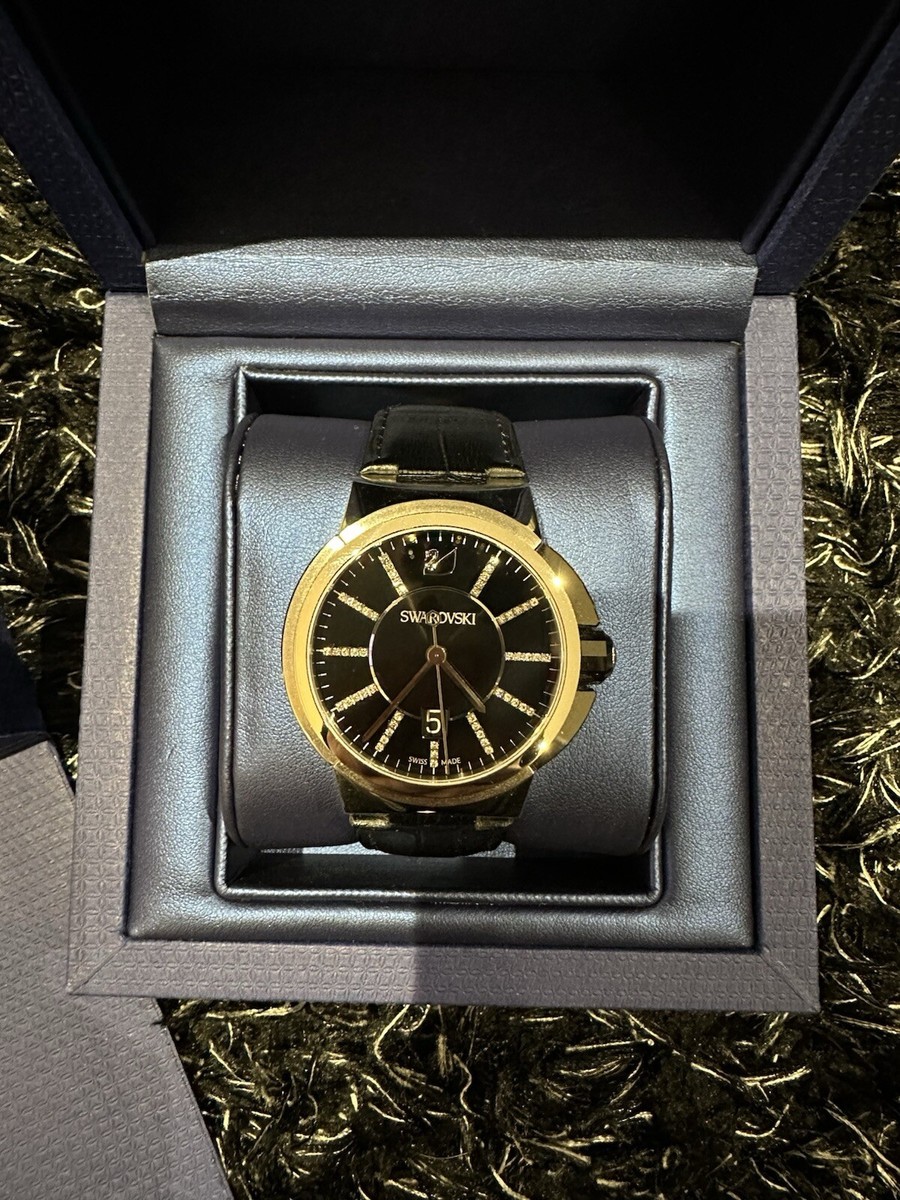 Swarovski Men's Watch Rare Crystal Bling UK