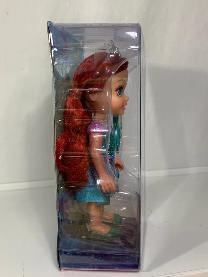 Disney Princesa Pequeña Ariel con Pelo Platija Sirenita Brillo Muñeca Nueva Foto 3 de 4