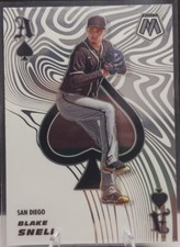 2021 Panini Mosaic Blake Snell #ACE5 Silver ACES Padres