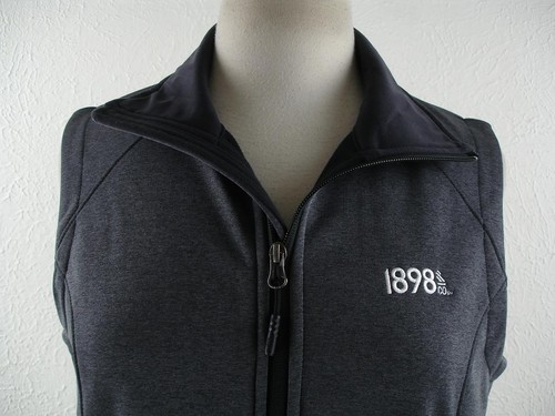 NWT Women's M The North Face TNF Dark Heather Grey Ridgewall SS Vest Jacket Zip - 第 2/24 張圖片