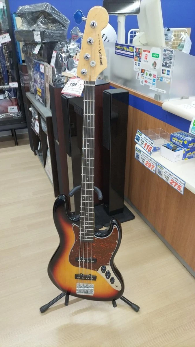 BUSKERS BJB-3 Electric Bass Guitar