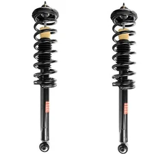 Pair Set of 2 Rear Monroe Susp Strut & Coil Spring Kit For Acura TL Honda Accord