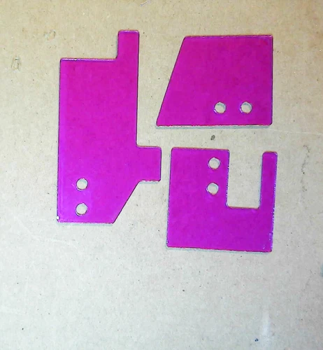 Medieval Madness Pinball Machine CASTLE 3 Piece COLORGUARD™ PURPLE Upgrade