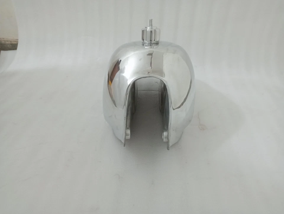 Honda MR250 MR 250 1976 Modelo Aluminio Pulido Gasolina Tanque de Combustible + Tapa |Apto para Foto 4 de 4