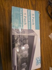 5 Pack Clear Stove Knob Safety Covers - Child Proof Lock for Kids Toddlers Baby