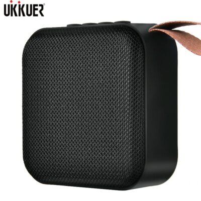 Mini Haut-Parleur Bluetooth En Noir, Haut-Parleur Hifi Portable Avec