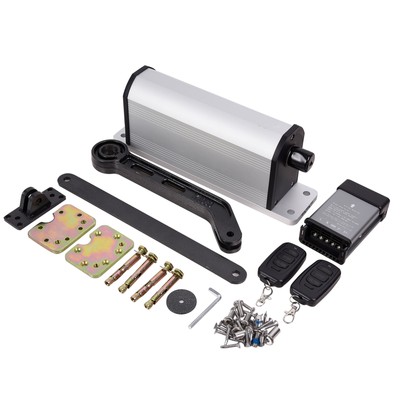 2200Ibs Automatic Sliding Gate Opener Heavy Duty Door Operator w/ Remotes-