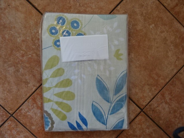 HARLEQUIN ""ARIA BLUE "" KINGSIZE BEDSET BNIP