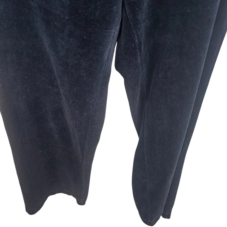 Pantalones de terciopelo Lauren Ralph Lauren para mujer M azules pantalones deportivos para mujer  Foto 3 de 4