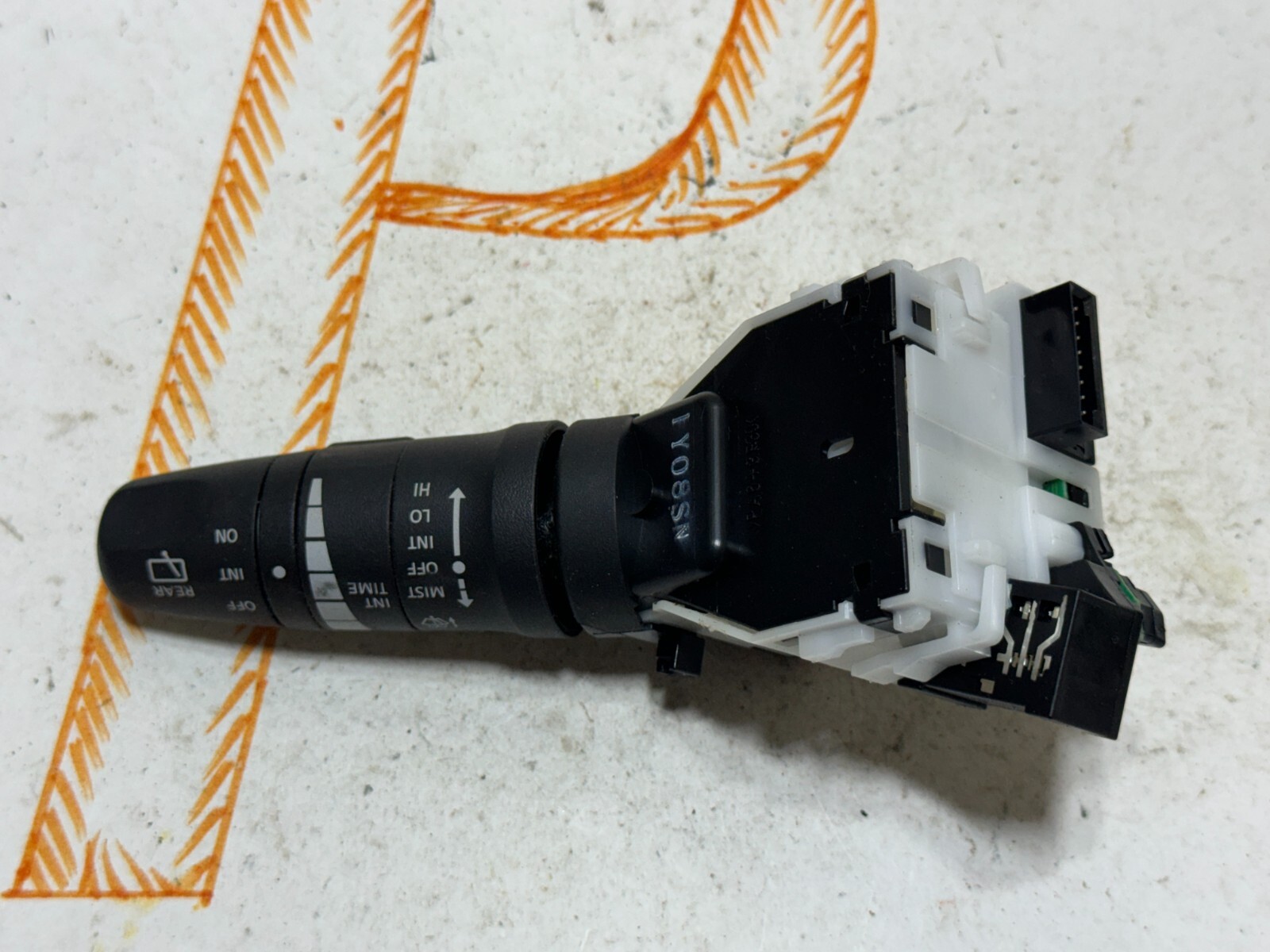 2008-2013 Nissan Rogue Wiper Control Switch Arm OEM