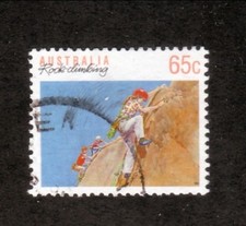 1990 Australia #1117a Used Rock Climbing