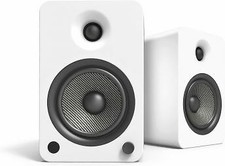 Kanto Yu6mw 200w Bookshelf Speakers With Bluetooth - Matte White (pair)