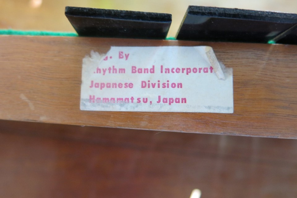Vintage Marimba Glockenspiel Xylophone instrument by Rhythm Band Inc