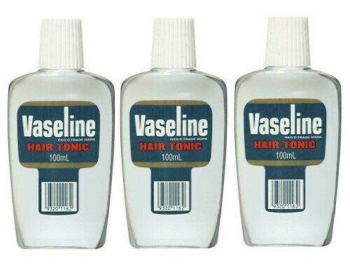 3 x Vaseline Hair Tonic 100mL Natural Oil Supplement for Hair Scalp - Picture 1 of 1