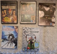 Jonny Depp Pirates of the Caribbean X 3 Alice In Wonderland Edward Scissor Hands