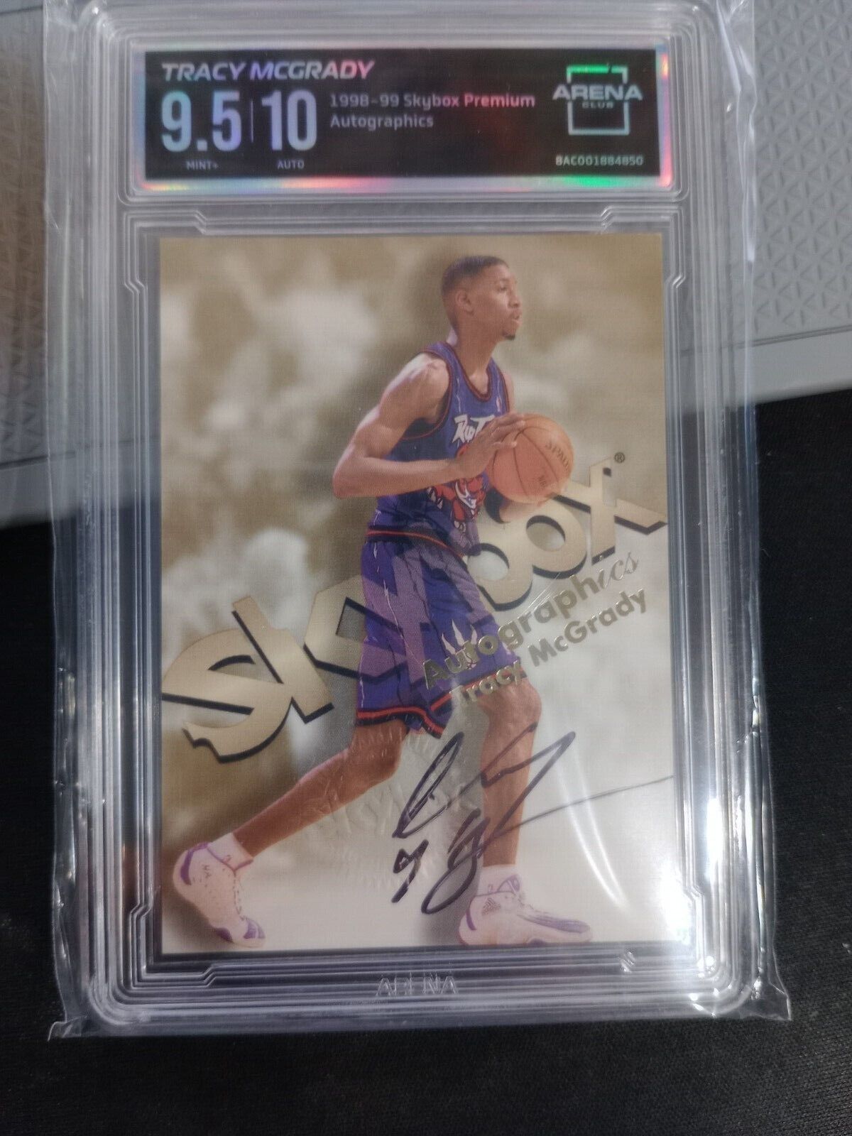 NBA 1998-99 SkyBox Auto Tracy McGrady