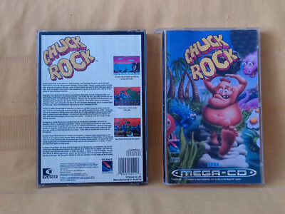 Sega Mega CD - Chuck Rock - Sony Imagesoft