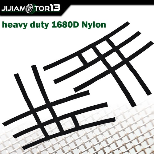 Fit For Honda TRX 400EX 450R TRX400EX TRX450R Nerf Bar Nets Fits Alba Tusk JJ - Picture 3 of 8