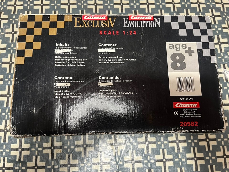 Carrera DELUXE Electronic Lap Counter for Evolution/Exclusive SLOT CAR