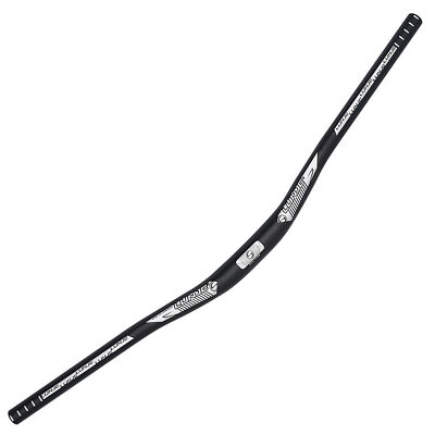 720mm/780mm Extra Lange Mountainbike Stuur 31.8mm Zwaluwvormige Stuur Racefiets Stuur MTB Fiets Gebogen Stuur XC/AM/FR/DH (Color : Black, Size : 780mm