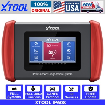 XTOOL IP608 Auto OBD2 Scanner Car Diagnostic Tool Full System CANFD Free Update