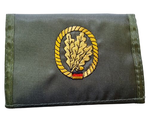 Bundeswehr Jäger Gold Geldbörse Portmonee Klettverschluss BW Geldbeutel - Bild 1 von 1