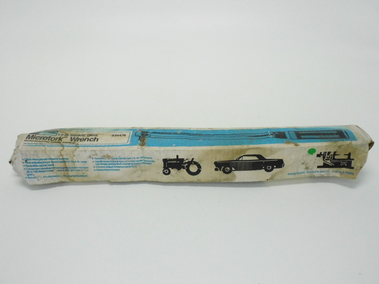 Vintage Sears Craftsman Microtork Torque Wrench 1/2” Drive 944476 eBay