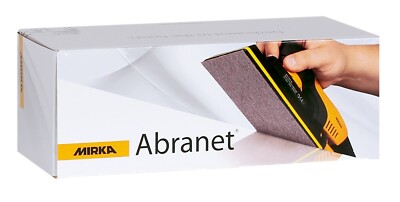 Mirka Abranet P400 Körnung H&L Schleifstreifen 70 x 198 mm 50er-Packung - kostenlose UK-Lieferung!