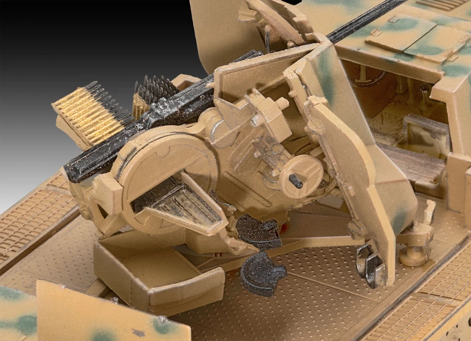 SWS With Flak 43 And Sd.Ah.58 Ammo Trailer 1:72 Plastic Model Kit REVELL - Immagine 3 di 4