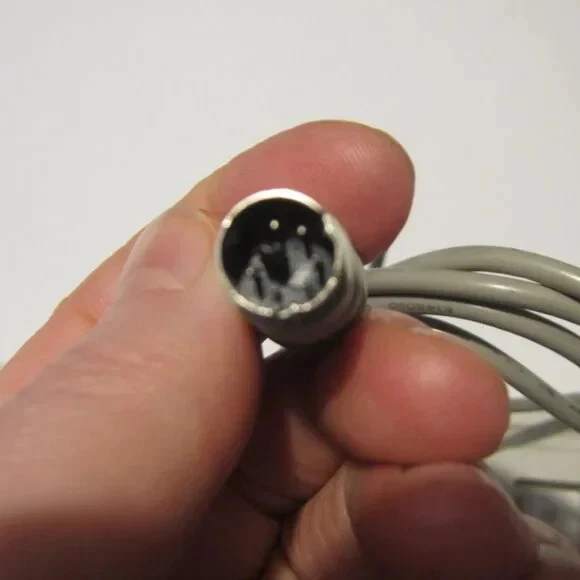 Vintage German Mitsumi KFK-EA5SA PS/2 Wired Computer Keyboard QWERTZ - Image 4 of 4