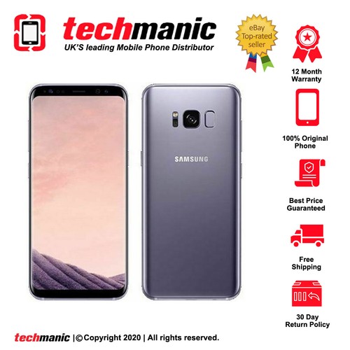 Samsung Galaxy S8 SM-G950F - 64GB - Orchid Gray (Unlocked) Smartphone - Grade A - 第 1/2 張圖片