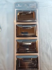 Brainerd External Mount Metal Campaign Pulls Flat Black #3081604 Liberty 76mm