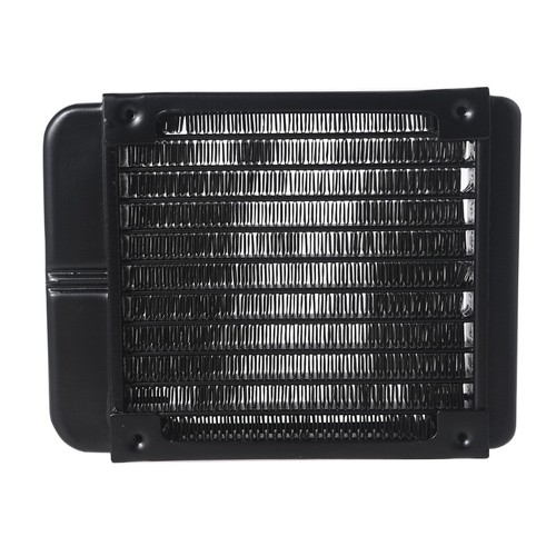 Water Cooling Computer Radiator 10 Pipe Aluminum Heat Exchanger Liquid Cooling - Photo 6/8