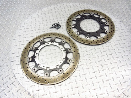 2005 04-06 Yamaha R1 YZFR1 Front Left Right Brake Disc Rotor Bolts OEM - Picture 7 of 10