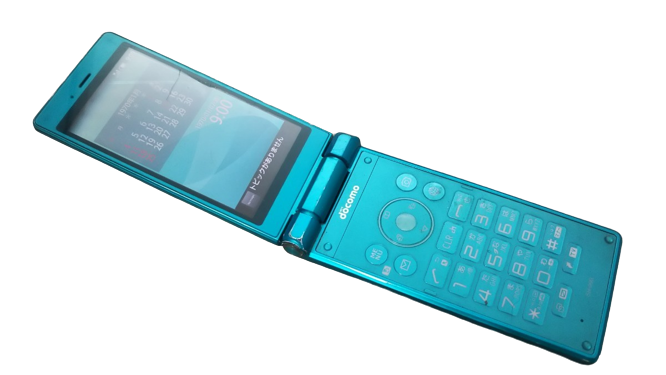 Sharp Aquos Keitai SH-06G Flip Mobile Phone Blue Green Good | eBay