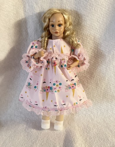 Vintage Doll Pink Dress Set - Picture 2 of 7