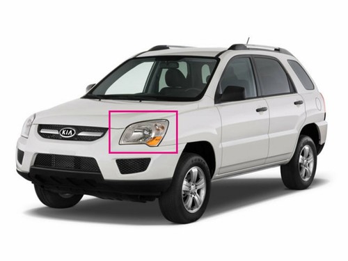 Sportage JE/KM MK2 09-10 FACELIFT SUV COB Projector Headlight Black for KIA LHD - Picture 7 of 7