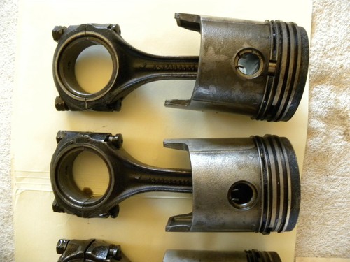 Mercedes Benz Ponton M180 220S W180 W105 220 M127 Piston & Connecting Rod Set - Picture 2 of 12