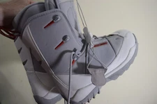 Salomon WOMENS 6 Vigil Thermic Fit Snowboard Boots White Gray Lace Up MRBxQ