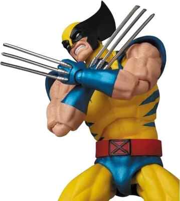 MAFEX No.096 Wolverine Comic Ver. & No.188 The Batman Figures