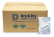 20 gram X 800 PK "Dry & Dry" High Quality Pure Reusable Silica Gel Desiccant