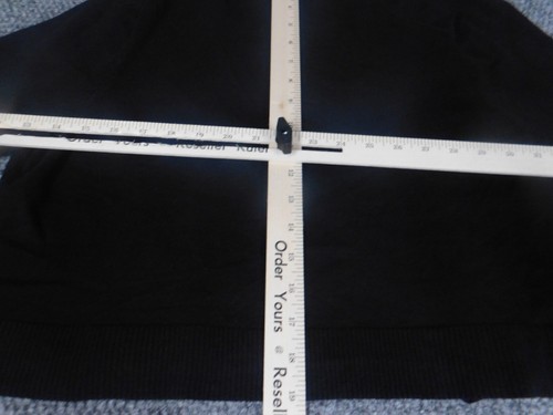 Calvin Klein Girls Sweater Extra Large black cardigan open chest - Picture 11 of 13