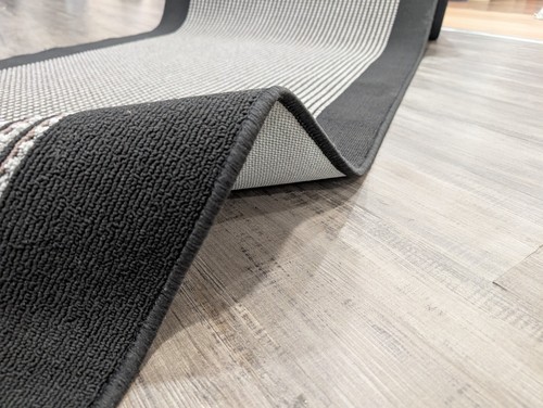 floor runner 100cm black design Non-slip, Made in Greece commercial - Picture 6 of 6