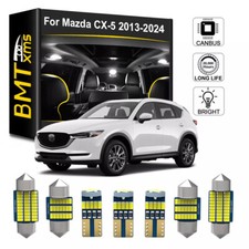 Paquete de 11 bombillas LED interiores blancas + herramienta para Mazda CX-5 CX5 2013-2024