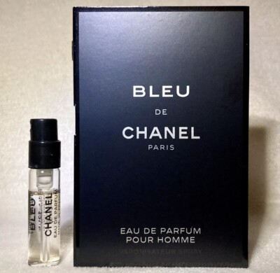 Chanel Bleu De Chanel Eau De Parfum EDP Sample Spray For Men .05oz, 1.5ml