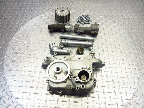 1982 80-82 Honda Goldwing GL1100 Aspencade OEM Water Pump Oil Filter Cover Sump - Picture 11 of 12