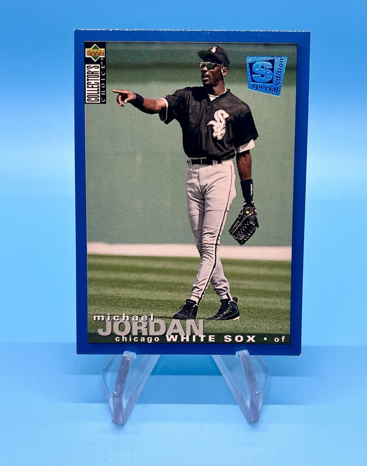 Upper Deck 1995 Collector's Choice Special Edition Michael Jordan White Sox #238