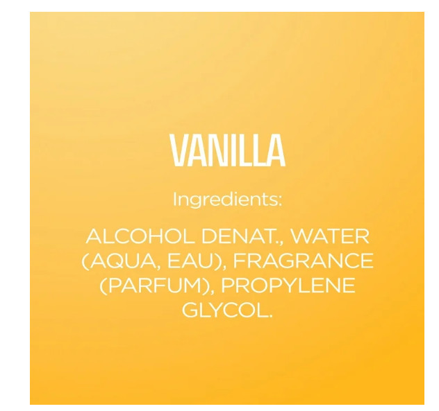 Body Fantasies Signature Fragrance Body Spray, Vanilla, 3.2 fl oz