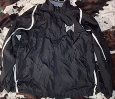 Tapout Jacket Mens 2xl Black Fighter MMA Full Zip