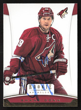 Shane Doan Signed 2012-13 Panini Rookie Anthology Card #62 Phoenix Coyotes. rookie card picture